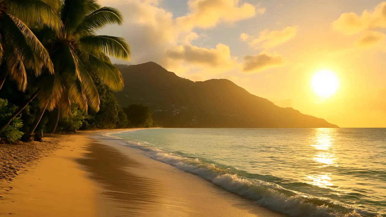 Beau Vallon Beach"