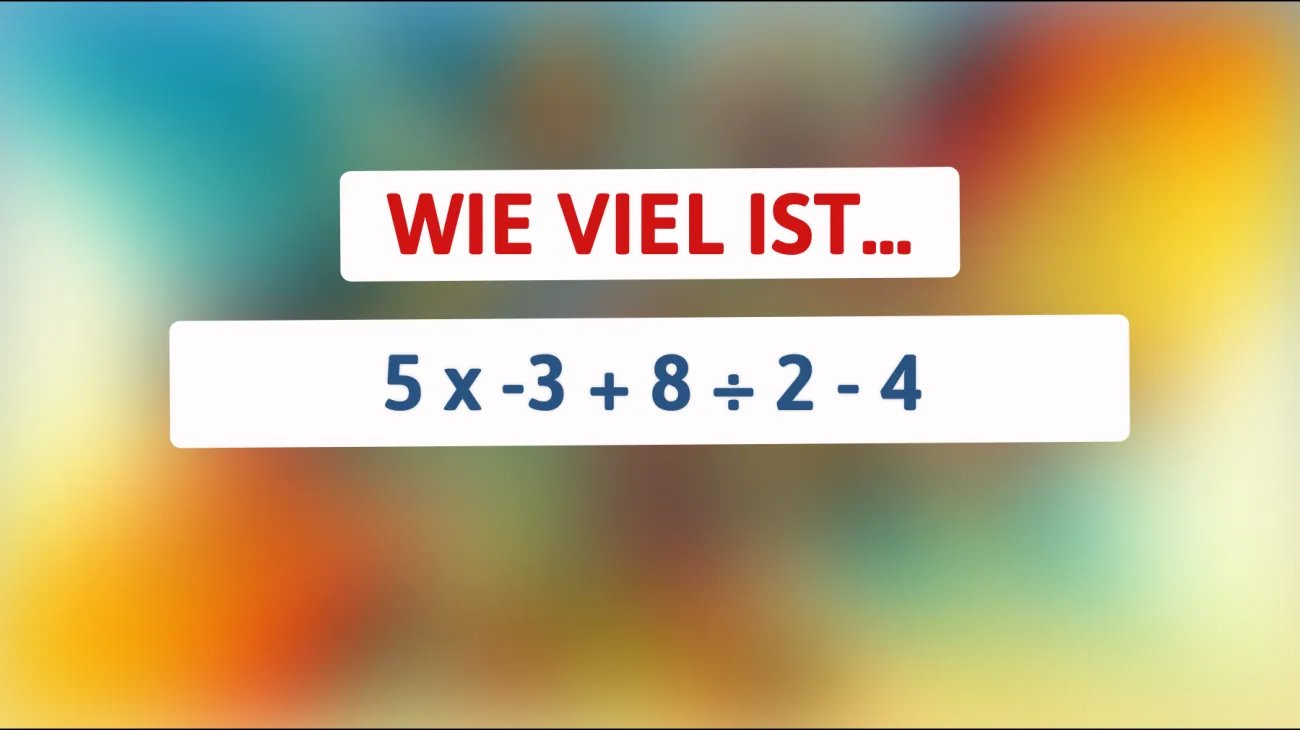 Bist du schlau genug, um dieses mathematische Rätsel zu knacken und die geheime Zahl zu entdecken?"