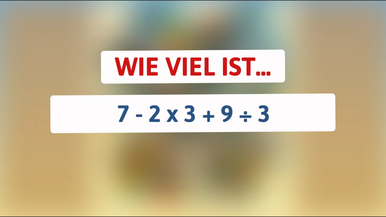 Die ultimative Mathe-Herausforderung: Kannst du dieses Rätsel für Genies lösen?"