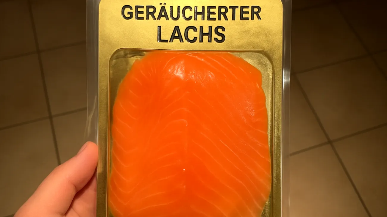 Geräucherter Lachs"