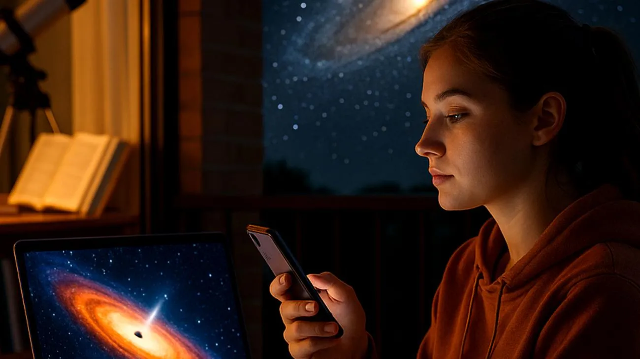 Mit deinem Smartphone kannst du jetzt echte Schwarze Löcher entdecken – NASA erklärt, wie das funktioniert 2025-07-12T08:57:52.063Z"