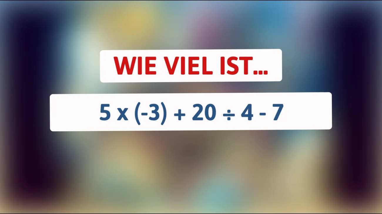 Nur die schlausten Köpfe können diese mathematische Herausforderung knacken: Erkennst du den Fehler in dieser einfachen Gleichung?"
