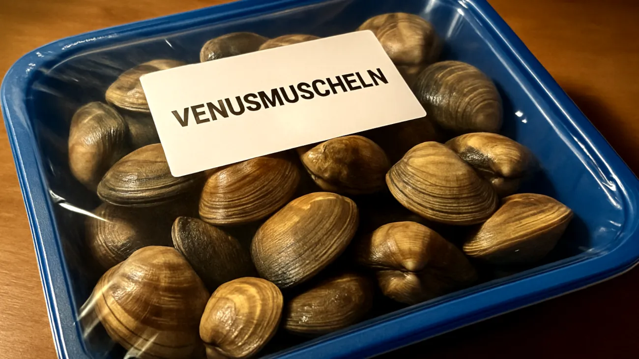Verpackte Venusmuscheln"